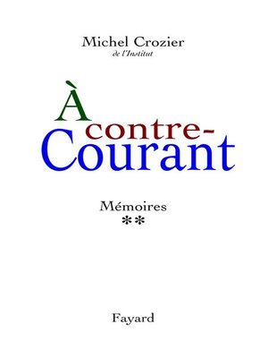 cover image of À contre-courant